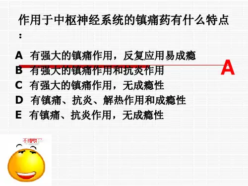 第六  解热镇痛药