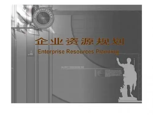 ERP内涵及演变过程16