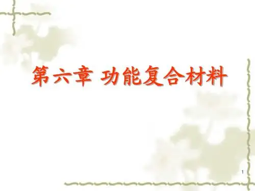 第六章 功能复合材料