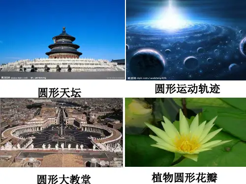 六年级上册数学课件-总复习 圆 |北师大版 (共38张PPT)