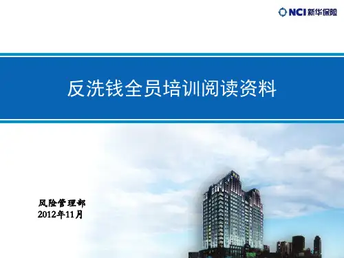 2012年反洗钱全员培训课件