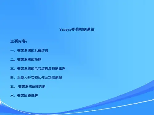 Vensys变桨系统简介