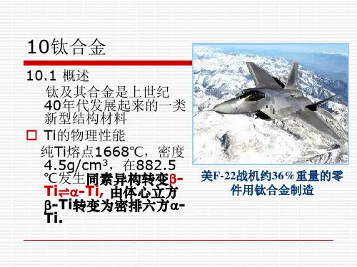 钛合金与镁合金