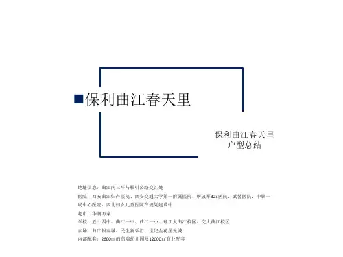 西安住宅户型