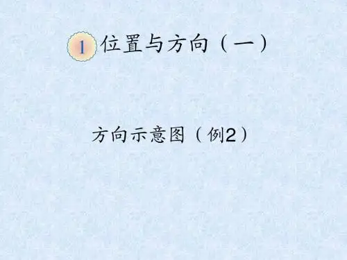 方向示意图(例2)