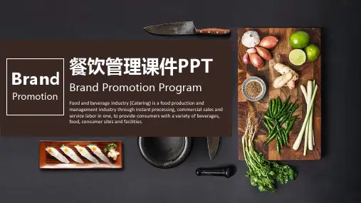 餐饮管理有限公司介绍ppt