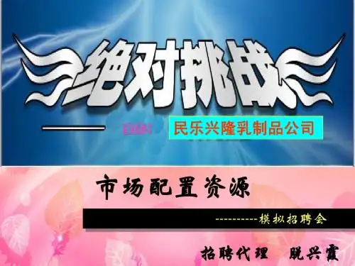 市场配置资源课件