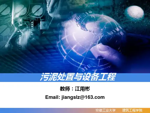 第6章 污泥的热化学处理2