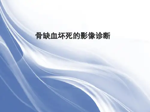 1骨缺血坏死影像诊断