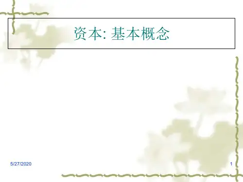 资本运营理论与实务培训课程1