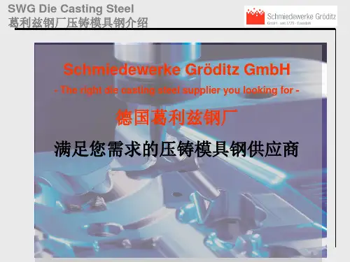 德国葛利兹钢SWG die casting steel update 2015