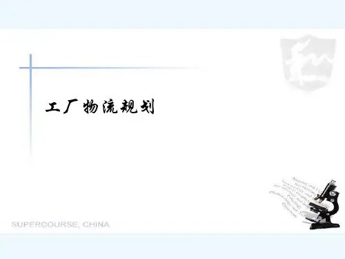 工厂物流改善方案 PPT