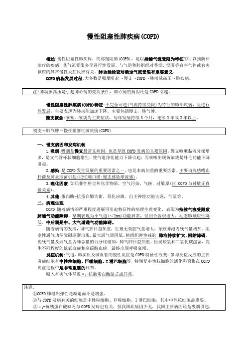 慢性阻塞性肺疾病(COPD) 2