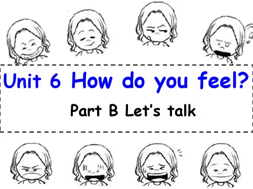 人教PEP六年级英语上册Unit6_B_Let’s_talk公开课课件