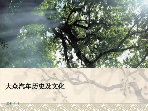 大众进口汽车历史及文化
