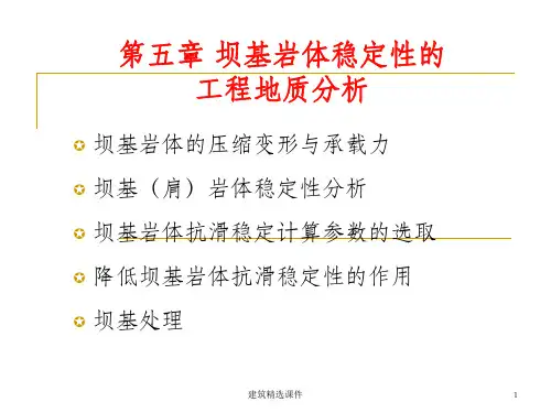 《坝的工程地质研究》PPT课件