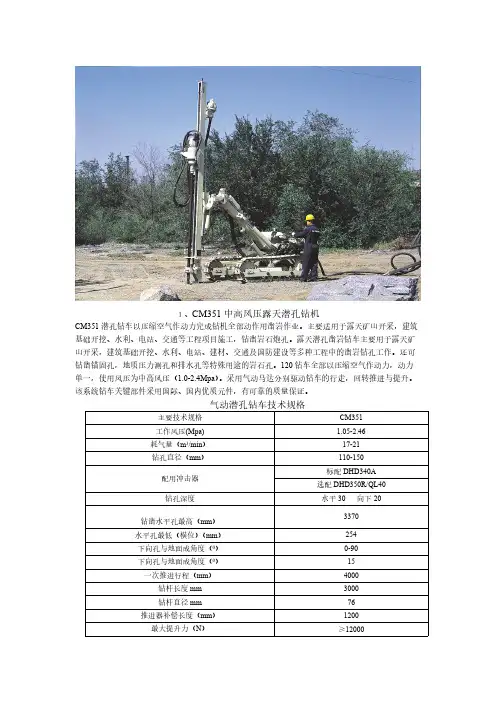 潜孔钻机