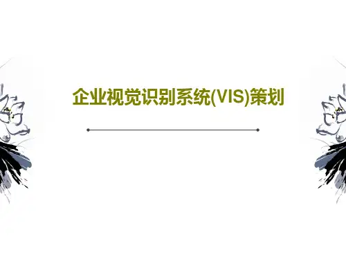 企业视觉识别系统(VIS)策划35页PPT