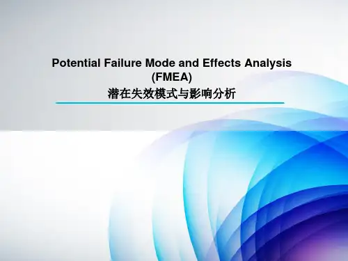 PFMEA培训教材