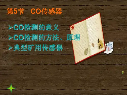CO传感器(高岩)解析