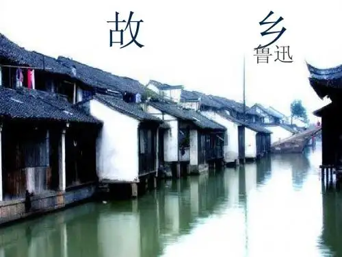 鲁教版初中语文八年级下 ----故乡