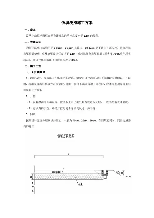 低填浅挖施工的解决方案.docx