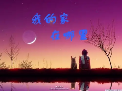 我的家在哪里 课件