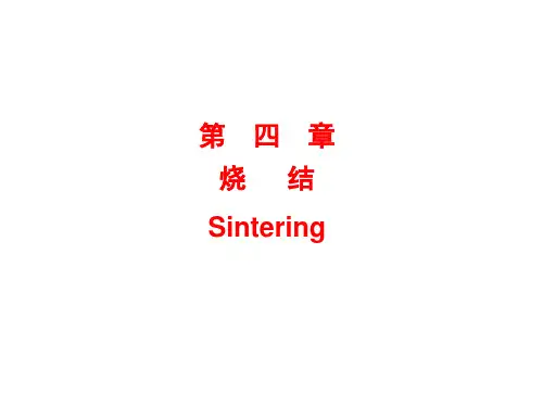 烧结热力学