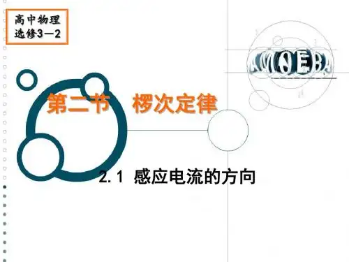 人教版高二物理选修3-2第四章第三节楞次定律(30ppt)