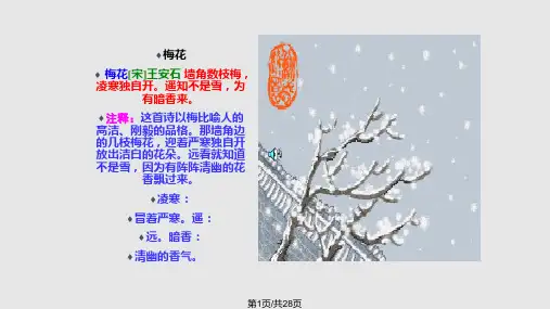 新人教高中语文必修二游褒禅山记PPT课件