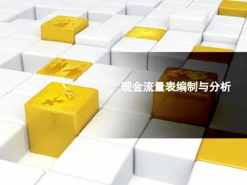 现金流量表的编制与分析