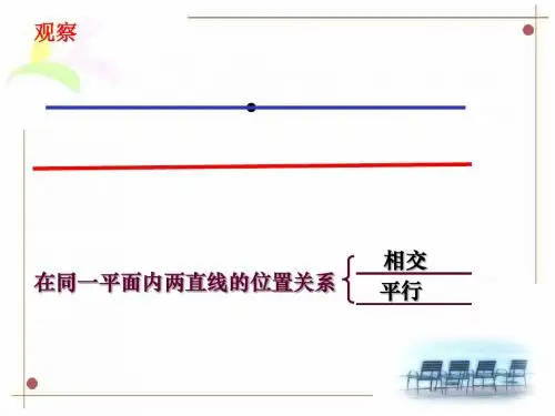 平行线的判定