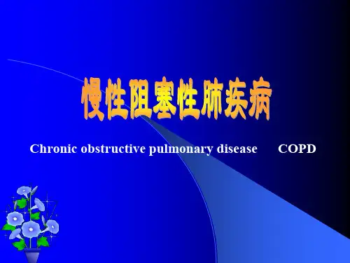 慢阻肺的护理PPT课件
