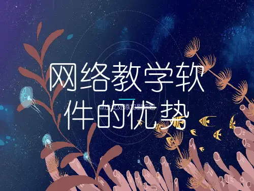 网络教学软件的优势