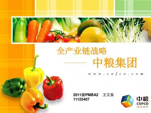 战略管理-中粮集团