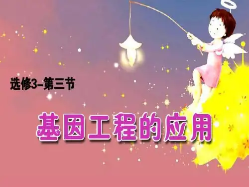 《基因工程的应用2》课件2