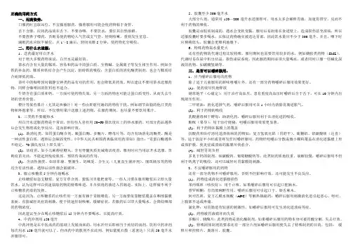 正确的用药方式