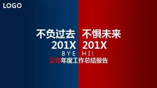 保险公司年度总结ppt