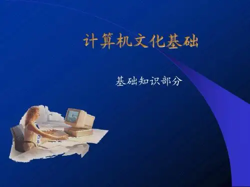 第1章 信息与计算机基础知识