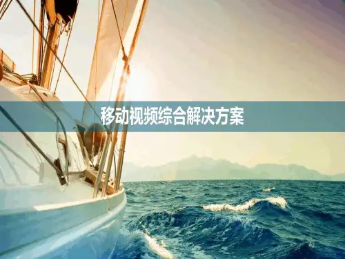 移动视频综合解决方案29页PPT