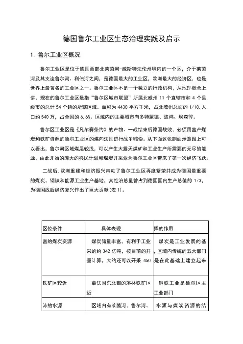 德国鲁尔区
