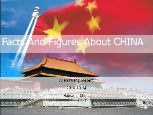 中国简介 英文版ppt