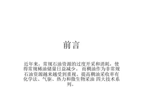 稠油油藏