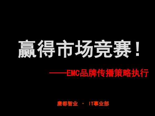 EMC品牌传播策略执行PPT16