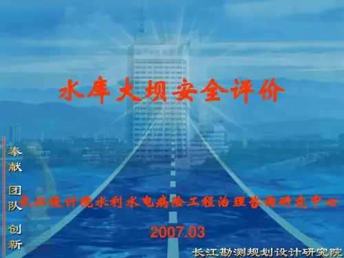 水库大坝安全评价2007031823