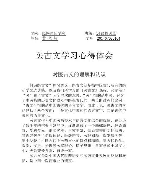 医古文 3
