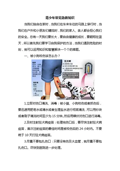 青少年急救知识