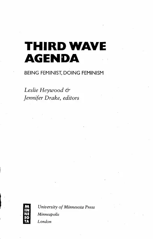 THIRD WAVE AGENDA
