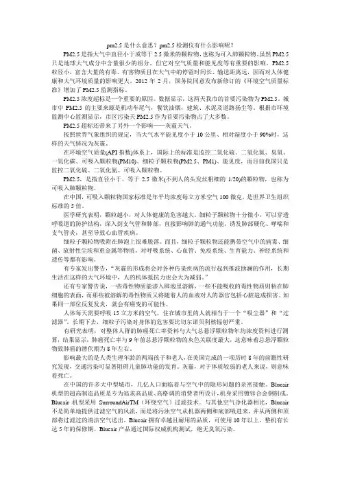 pm2.5检测仪