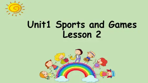 Unit1SportsandgamesLesson2(课件)人教版新起点版英语四年级上册